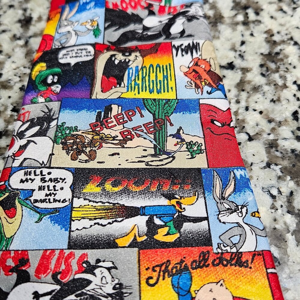 Looney Tunes Mania neck tie